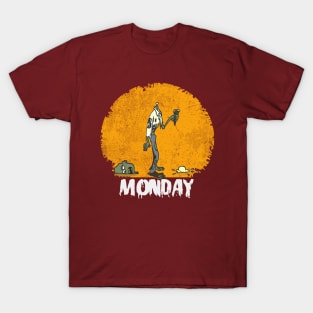 Monday Zombie (Dark) T-Shirt